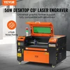 Koduva VEVOR CO2 lazerinio graviravimo staklės 50 W, 30 x 51 cm, iki 500 mm/s, su 2 krypčių oro pagalba, KH5030
