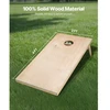 VEVOR Cornhole žaidimo rinkinys, 4 x 2 ft, mediniai, su nešiojimo dėklu
