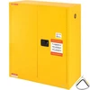 Koduva VEVOR degių skysčių saugos spintelė, 128,7 l, 1095 x 460 x 1273 mm, geltona