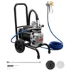 Koduva VEVOR diafragminis beorio dažų purkštuvas, 1100 W, 2200 psi, su pailginimo vamzdžiu