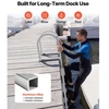 VEVOR Dock ladder, nuimamos 5 pakopos, aliuminio lydinys, iki 227 kg