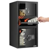 Koduva VEVOR drop safe TD-SS70, juodas, 35 x 35 x 70 cm