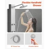VEVOR Dušo panelė bokšto sistema, sidabrinė, 124 cm, 7016FL