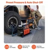Koduva VEVOR dviejų cilindrų galingas oro kompresorius, 300 l/min, 12V, 150 PSI, nešiojamas