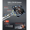 VEVOR Dviejų objektyvų artikuliuojamas boreskopas, 5" HD IPS, 8X priartinimas, 1,5 m kabelis