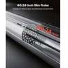 VEVOR Dviejų objektyvų artikuliuojamas boreskopas su šviesa, 6,2 mm, 5" HD IPS, 8x priartinimas, 1,5 m kabelis