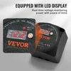 VEVOR Dvigubos akumuliatoriaus izoliatoriaus rinkinys, 12 V 140 A, rankinis ir automatinis režimai, VSR relė su LCD ekranu