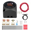 VEVOR Dvigubos baterijos izoliatoriaus komplektas, 12 V 140 A, rankinis ir automatinis režimai, VSR relė su LCD ekranu