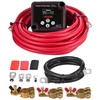 VEVOR Dvigubos baterijos izoliatoriaus komplektas, 12 V 140 A, VSR su voltmetru ir LCD, skirtas UTV ir ATV
