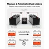 VEVOR Dvigubos baterijos izoliatorius, 12 V 140 A, rankinis ir automatinis VSR relė su LCD ekranu