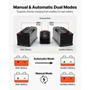 VEVOR Dvigubos baterijos izoliatorius, 12 V 300 A, rankinis ir automatinis VSR su LCD ekranu