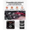 VEVOR Dvigubos baterijos izoliatorius, 12 V 300 A, rankinis ir automatinis VSR su LCD ekranu