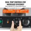 VEVOR Dvigubos galvutės apvalus vaflių aparatas HT-2, sidabrinis, 2460 W