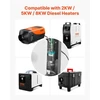VEVOR Dyzelinio šildytuvo kuro pompa, 12 V DC, 22 ml, ZM3004