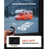 VEVOR Dyzelinis šildytuvas, 12–24 V, 5–8 kW, nešiojamas, su nuotoliniu pultu ir LCD ekranu