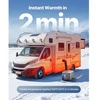 VEVOR Dyzelinis šildytuvas 5-8 kW, DC 12 V/24 V, nešiojamas „all in one“, su Bluetooth programėle, nuotoliniu valdymu ir LCD ekranu