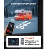 VEVOR Dyzelinis šildytuvas, 5–8 kW, DC 12 V/24 V, nešiojamas su Bluetooth programėle, nuotoliniu pultu ir LCD ekranu, 5 l
