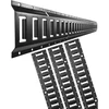 VEVOR E Track tvirtinimo bėgelių rinkinys, 5 pėdų plieniniai bėgeliai, 4 vnt., iki 2000 lbs