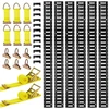 VEVOR E-Track tvirtinimo bėgelių rinkinys, 6 vnt. 1,5 m, 26 dalių