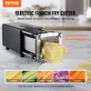 VEVOR Elektrinė bulvių griežinėlių pjaustyklė, 1/2 col. ir 3/8 col. nerūdijančio plieno peiliai