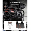 VEVOR Elektrinė gervė 1360 kg, 12 V DC ATV/UTV, plieno trosas 5 mm x 12 m, laidinis pultas
