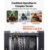 VEVOR Elektrinė gervė 1587 kg, 12 V DC ATV/UTV, su sintetine virve 5,5 mm x 10 m, laidinis valdymas