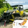 VEVOR Elektrinė gervė ATV/UTV 907,2kg plieno trosas IP55 laidinis valdymas