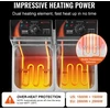 VEVOR Elektrinė gruzdintuvė, 24 l, 5000 W, sidabrinė