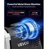 Koduva VEVOR elektrinės metalo žirklės, 4,0 A, laidinės, 360° pasukama galvutė, kintamas greitis, 2500 SPM