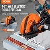 VEVOR Elektrinis betono pjūklas DC355, 2600 W, 35,6 cm, su vandens siurbliu ir disku
