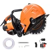 VEVOR Elektrinis betono pjūklas DC355, 2600 W, 35,6 cm, su vandens siurbliu ir disku