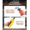 VEVOR Elektrinis grandininis keltuvas 500 kg, 6 m, trifazis, belaidis ir laidinis nuotolinis valdymas
