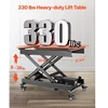 Koduva VEVOR elektrinis kėlimo stalas, 150 kg, 8–28 col. reguliuojamas, juodas