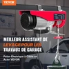 Koduva VEVOR elektrinis keltuvas, 600 kg, 1150 W, 220 V, su laidiniu pultu, 12 m viengyslis kėlimo aukštis