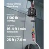 Koduva VEVOR elektrinis keltuvas gervė 2-in-1, 500 kg, 1500 W, 7,6 m, su laidiniu ir rankiniu valdymu