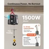 Koduva VEVOR elektrinis keltuvas gervė 2-in-1, 500 kg, 1500 W, 7,6 m, su laidiniu ir rankiniu valdymu