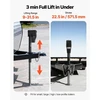 VEVOR Elektrinis priekabos kablys, 2268 kg, 12 V DC, juodas