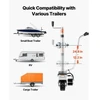 VEVOR Elektrinis priekabos manevravimo vežimėlis, 2,5 t, 380 W, 12 V, 7 m/min, reguliuojamas 31–63 cm