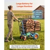 Koduva VEVOR elektrinis sodo vežimėlis EWB8613, 36 V, 432 Wh, 500 W, 300 kg, plieno