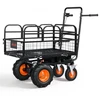 Koduva VEVOR elektrinis sodo vežimėlis EWB8613, 36 V, 432 Wh, 500 W, 300 kg, plieno