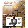 Koduva VEVOR elektrinis sodo vežimėlis EWB8613, 36 V, 432 Wh, 500 W, 300 kg, plieno