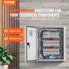 Koduva VEVOR elektros dėžė NEMA 4X, 60x40x23 cm, su montavimo plokšte, IP66