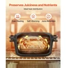 VEVOR Emaliuotas ketaus puodas, 3,3 l, juodas