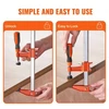 VEVOR F formos spaustuvai, 2 vnt., 91 cm, oranžiniai
