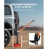 VEVOR Farm jack su pagrindu, 152,5 cm, 3,18 t, 130,1–1380 mm kėlimo diapazonas