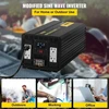 Koduva VEVOR galios keitiklis, modifikuota sinusoidė, 5000W, DC 12V į AC 110V, LCD