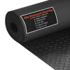 VEVOR Garažo grindų rulonas, 1,22 x 7,62 m, 3 mm, juodas