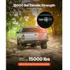 VEVOR Gervės laikiklis, 15000 lbs / 6803 kg, 50,8 mm imtuvas, 2 tvirtinimo angos, juodas