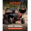VEVOR Gervės laikiklis vilkikui, 907–1633 kg, Polaris Sportsman (2009 m. ir naujesniems), 2 montavimo angos