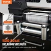 VEVOR Gervės trosas, 9,5 mm x 22,9 m, galvanizuotas plienas, su sukamuoju kabliu